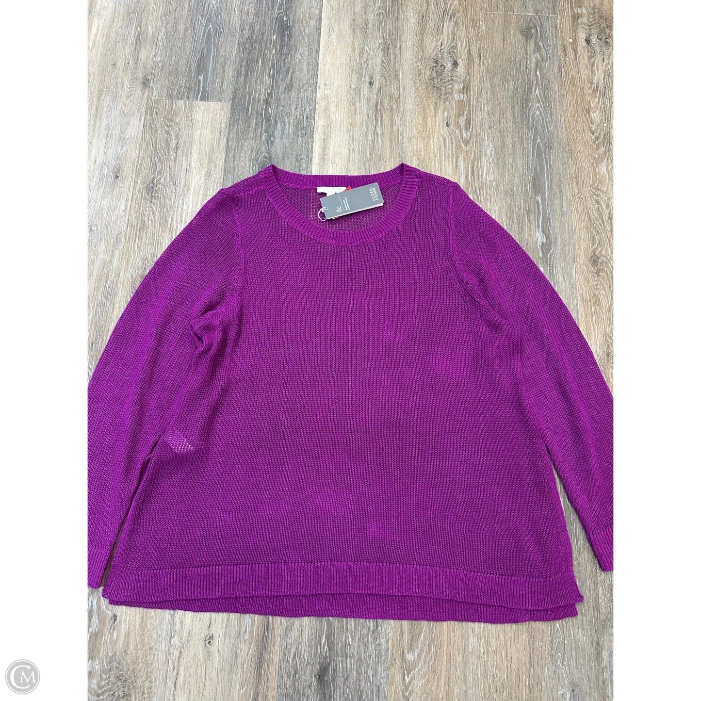 Sweater By Eileen Fisher In Pink, Size: 1x