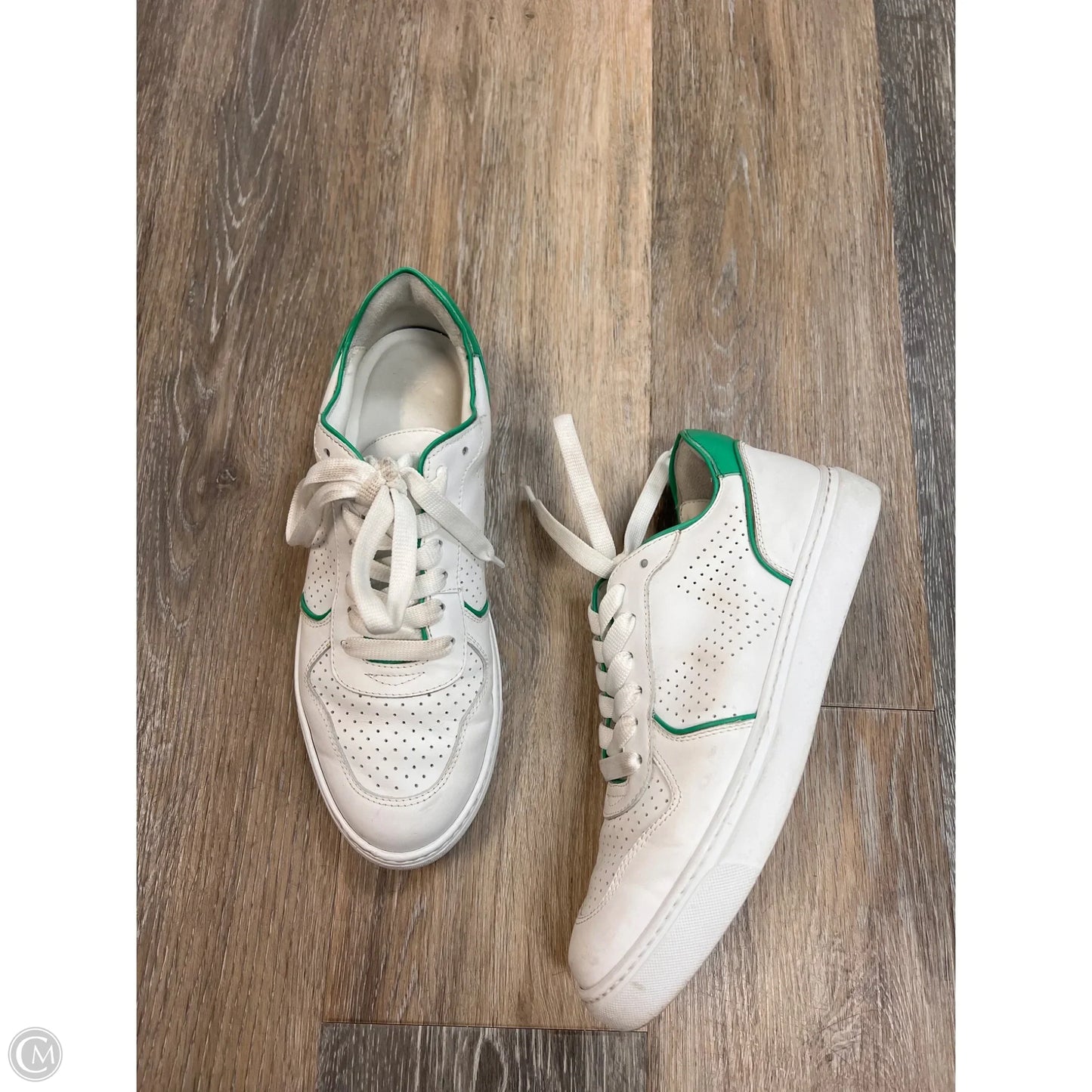 Shoes Sneakers By M. Gemi In White, Size: 9