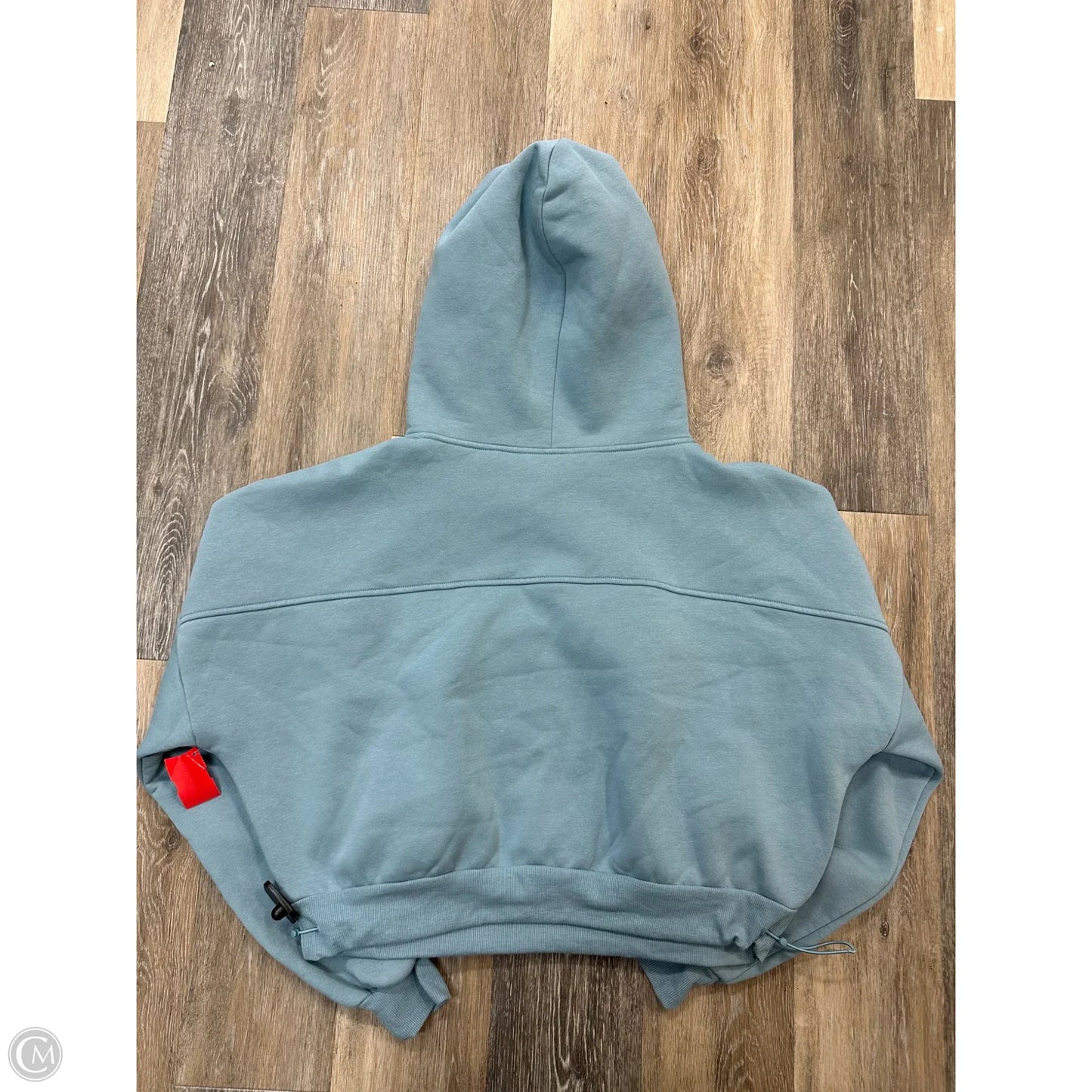 Athletic Sweatshirt Hoodie By Blogilates In Blue, Size: M