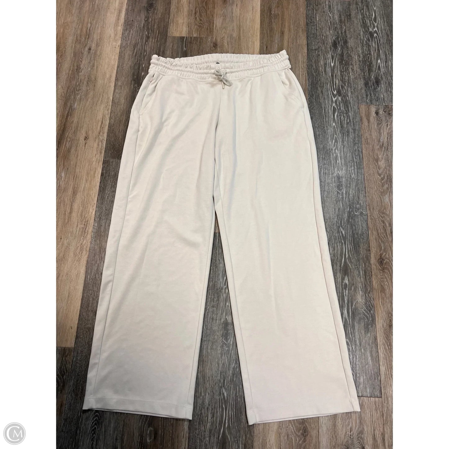 Athletic Pants By Athleta In Cream, Size: L