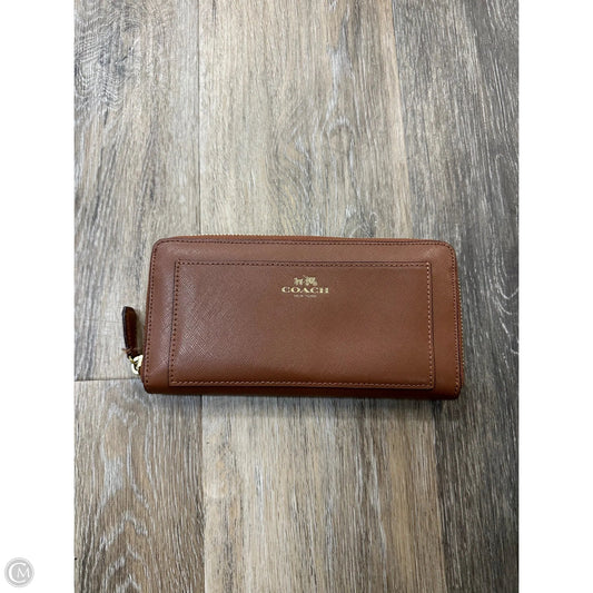 Wallet Designer By Coach, Size: Large