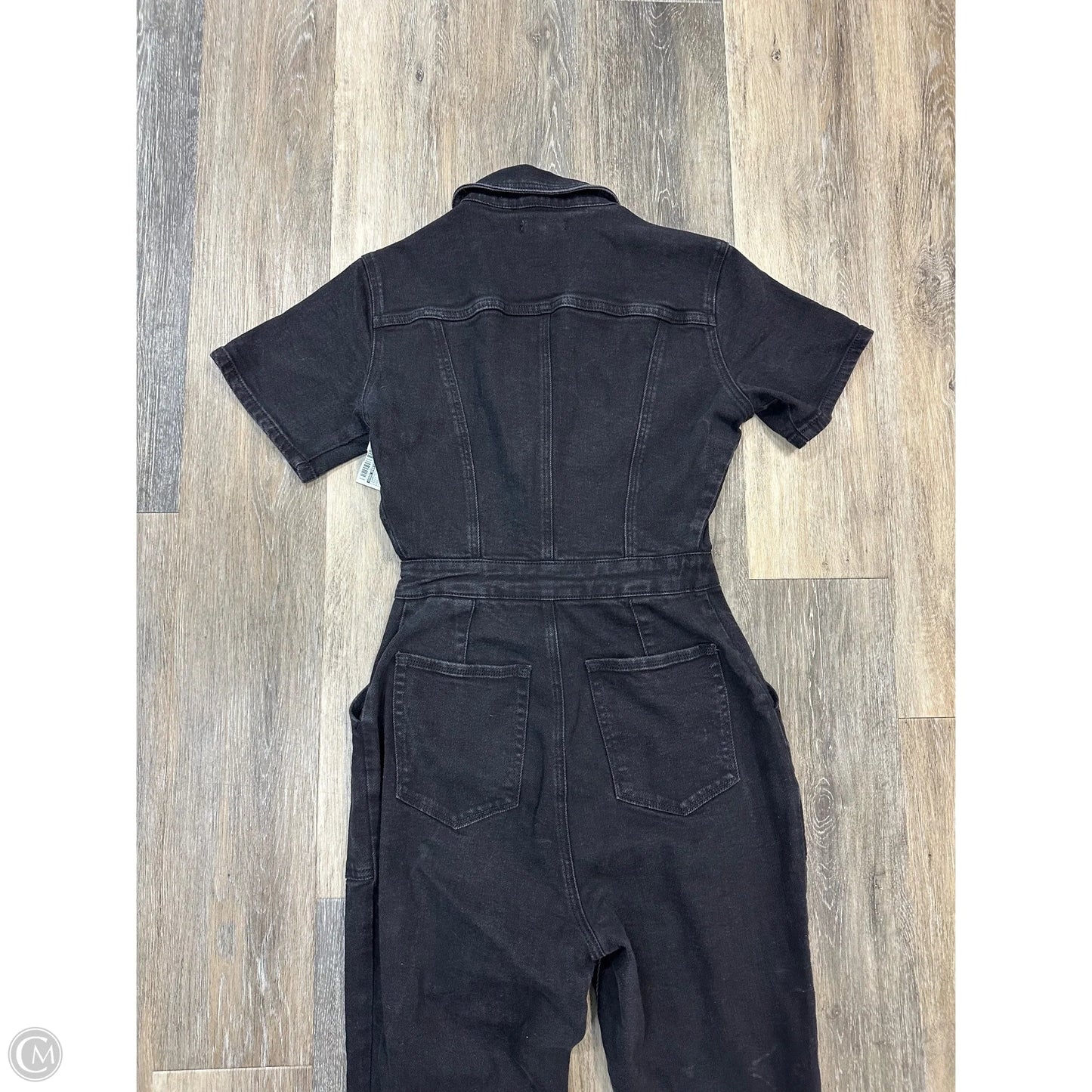 Jumpsuit By Good American In Black Denim, Size: M