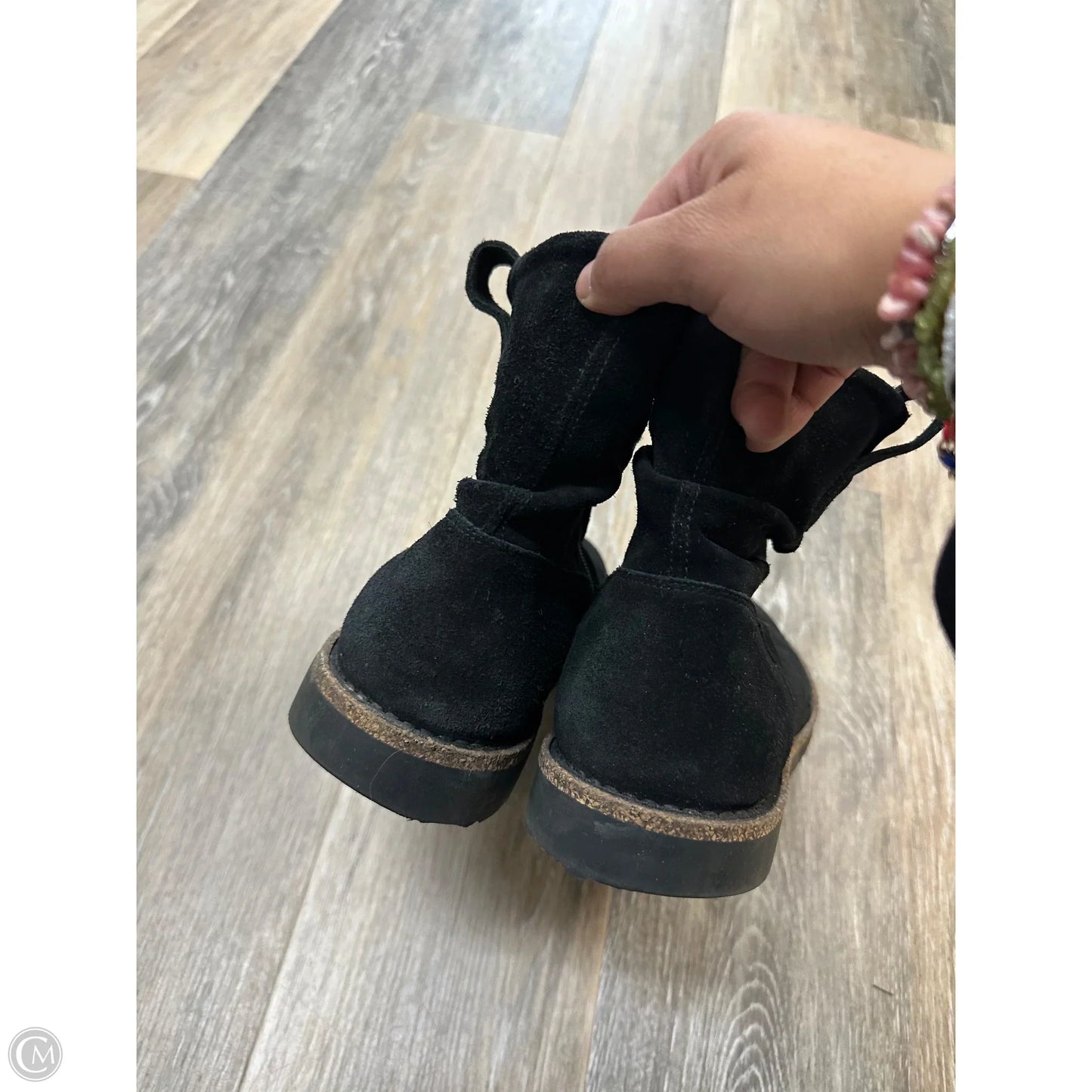 Boots Ankle Flats By Birkenstock In Black, Size: 10