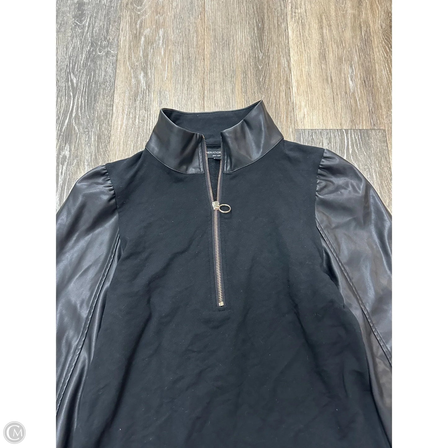 Blouse Long Sleeve By Generation Love In Black, Size: Xs