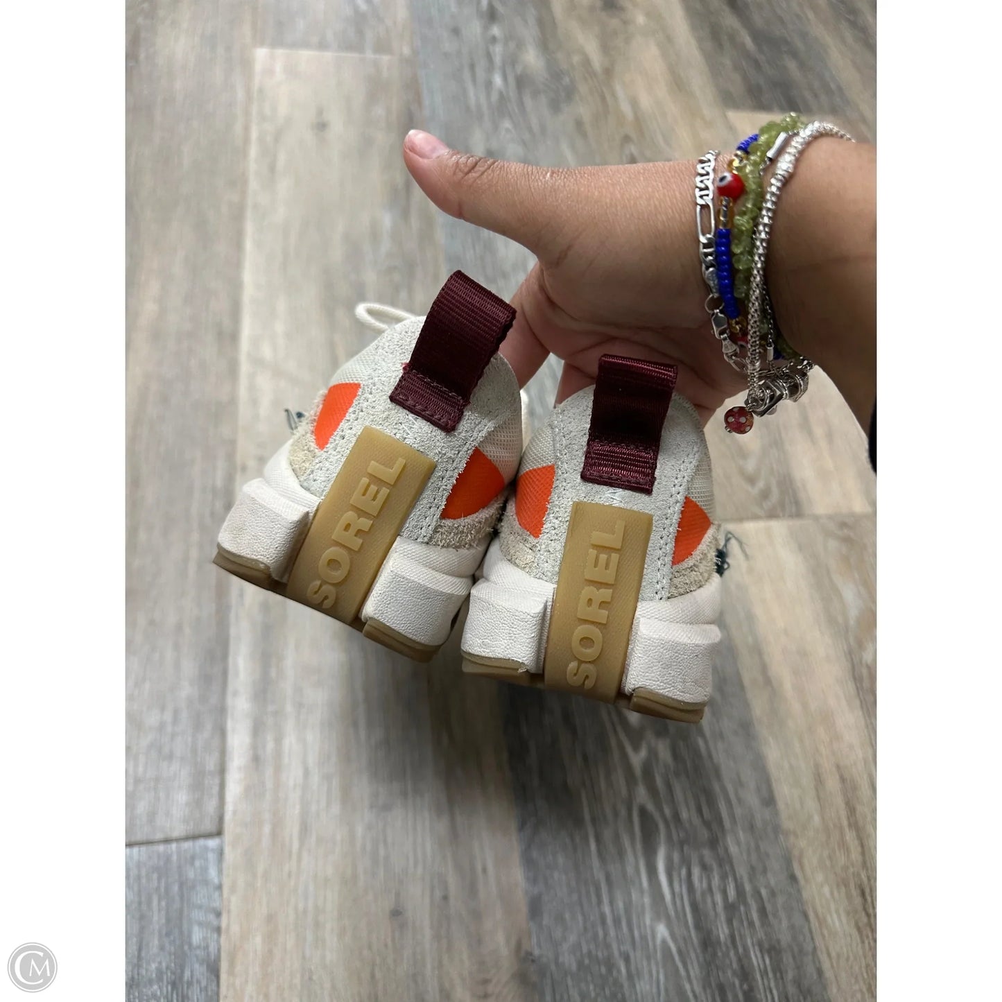 Shoes Athletic By Sorel In Beige, Size: 8