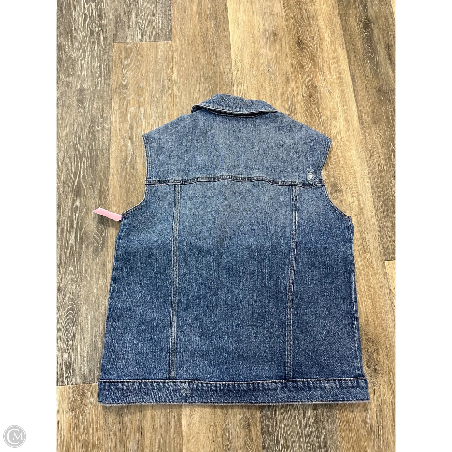 Vest Other By Evereve In Blue Denim, Size: S