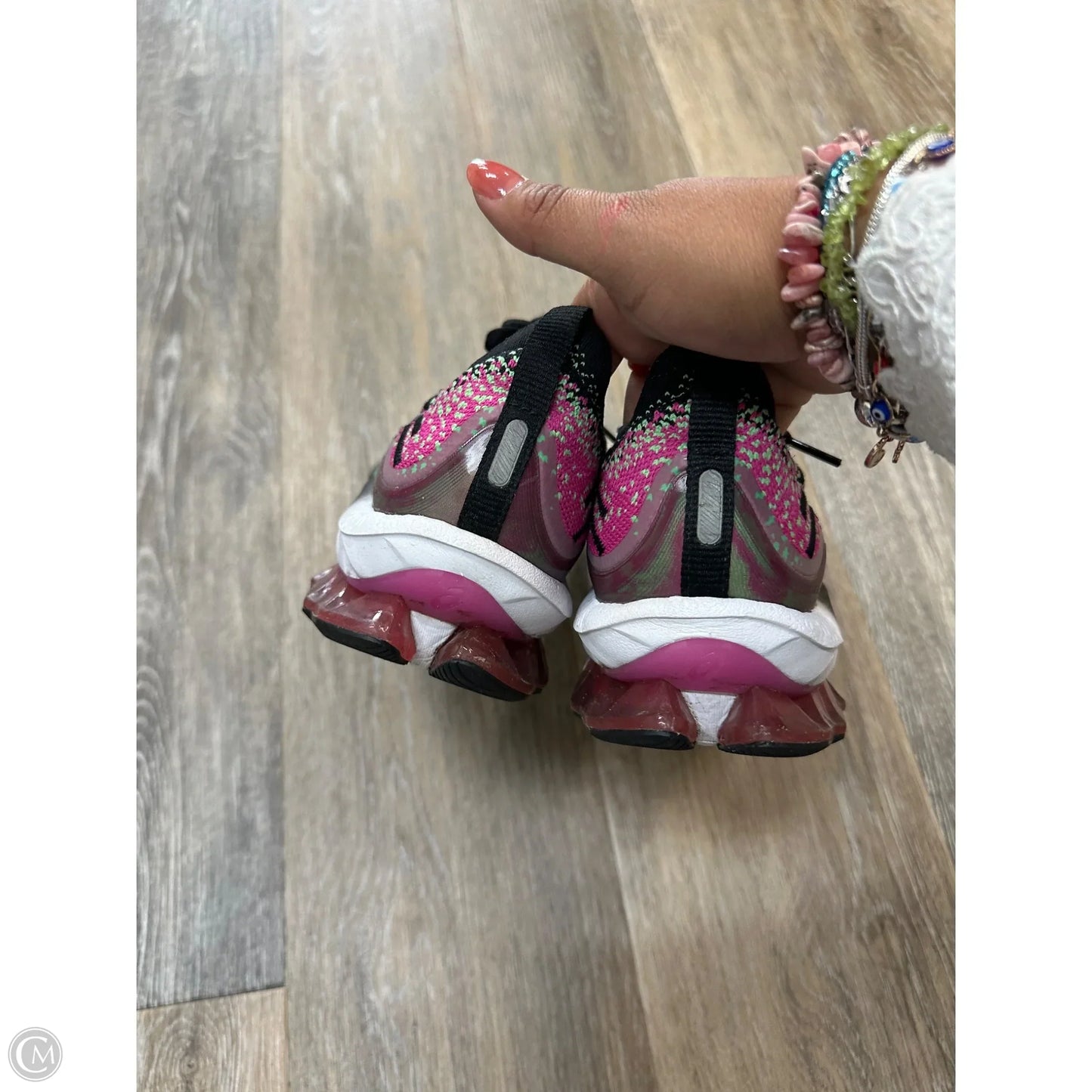 Shoes Athletic By Asics In Black, Size: 7