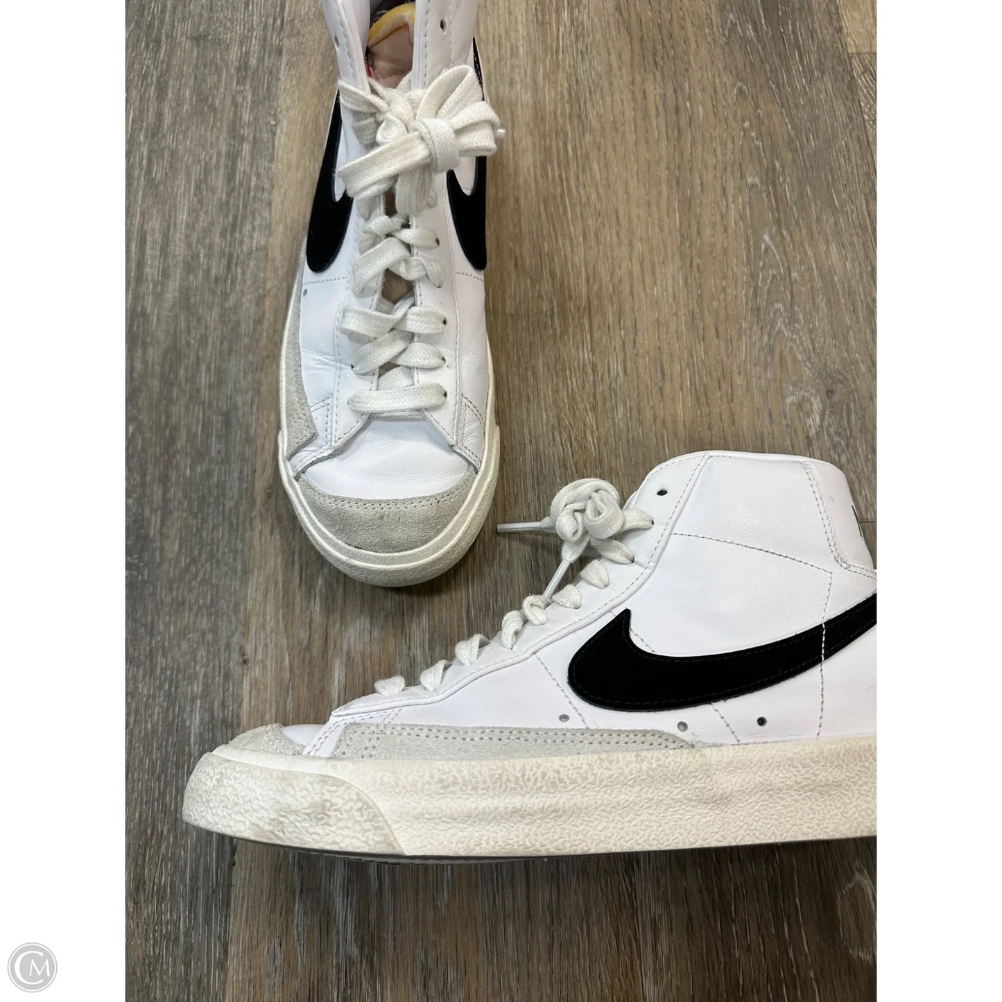 Shoes Athletic By Nike In Black & White, Size: 7