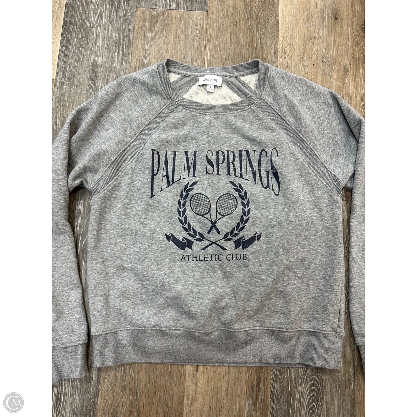 Sweatshirt Crewneck By Evereve In Grey, Size: S