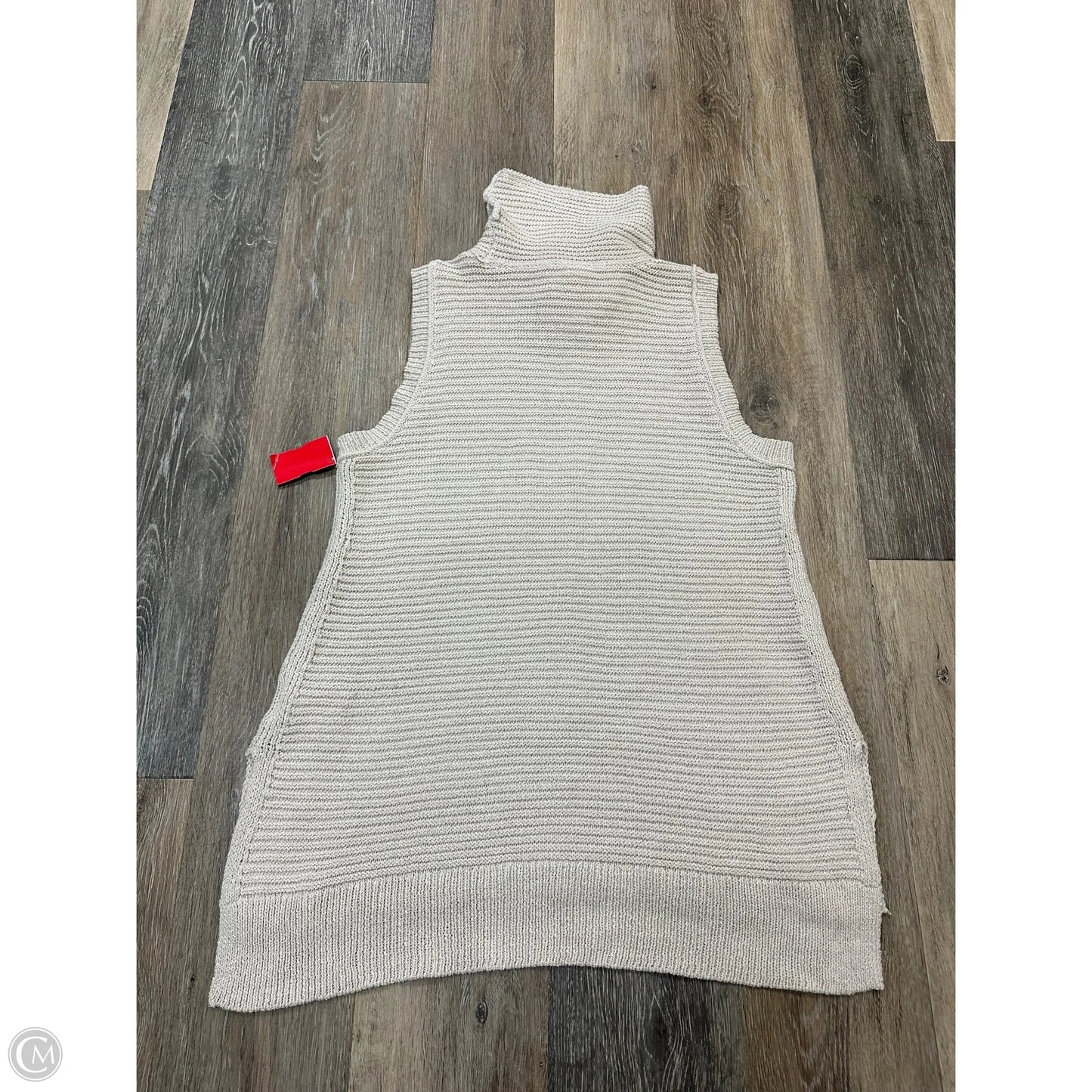 Sweater Short Sleeve By Tribal In Cream, Size: S