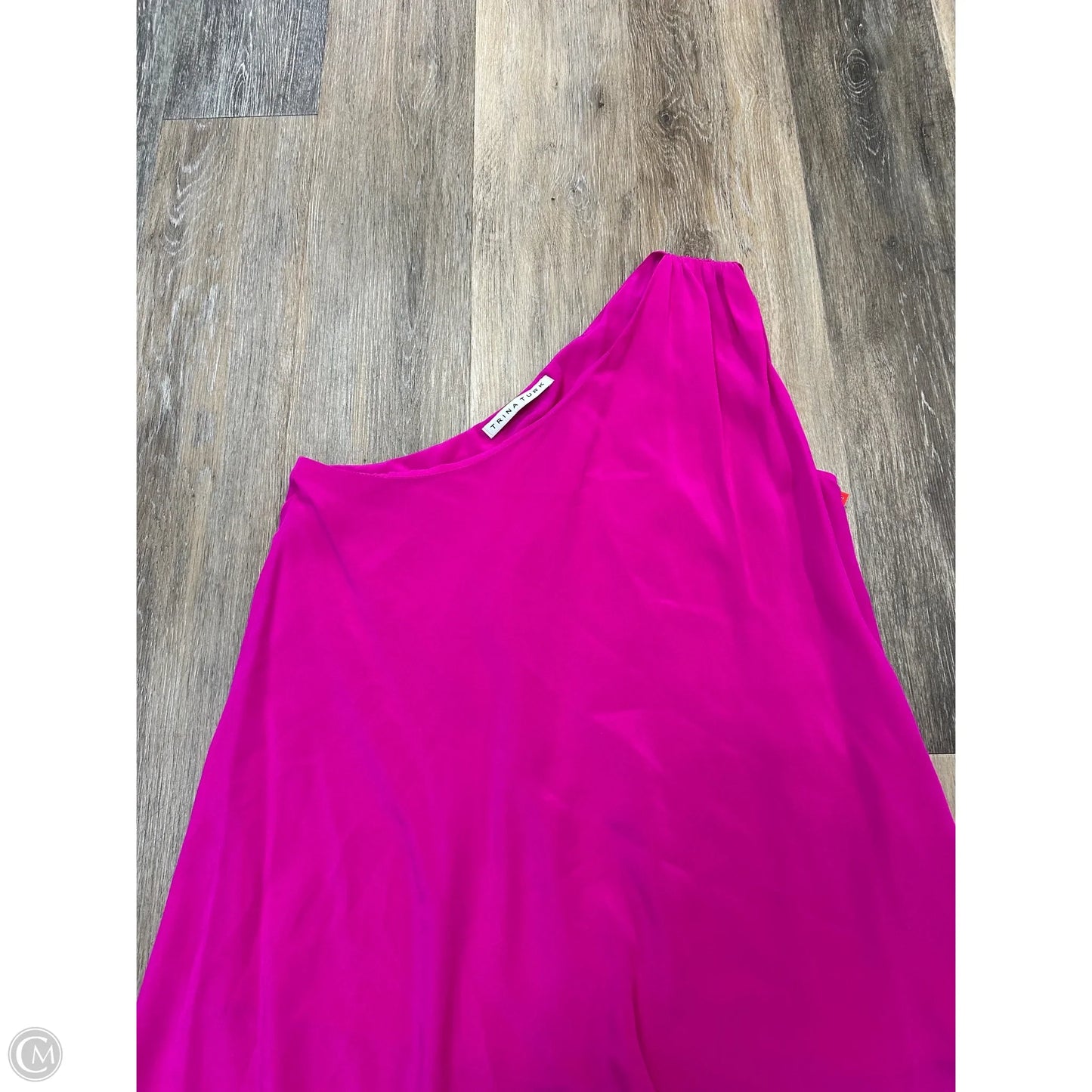 Blouse Short Sleeve By Trina Turk In Pink, Size: S