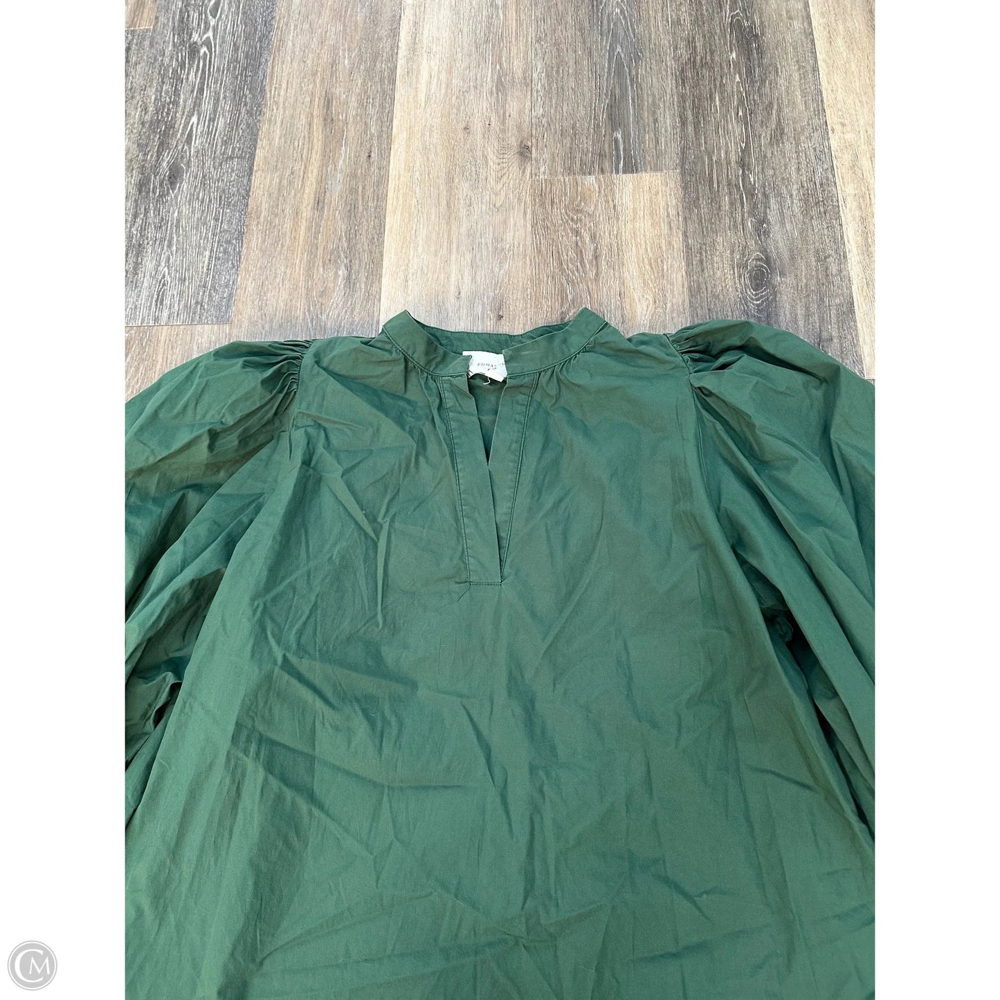 Dress Casual Short By Pomander Place In Green, Size: Xl