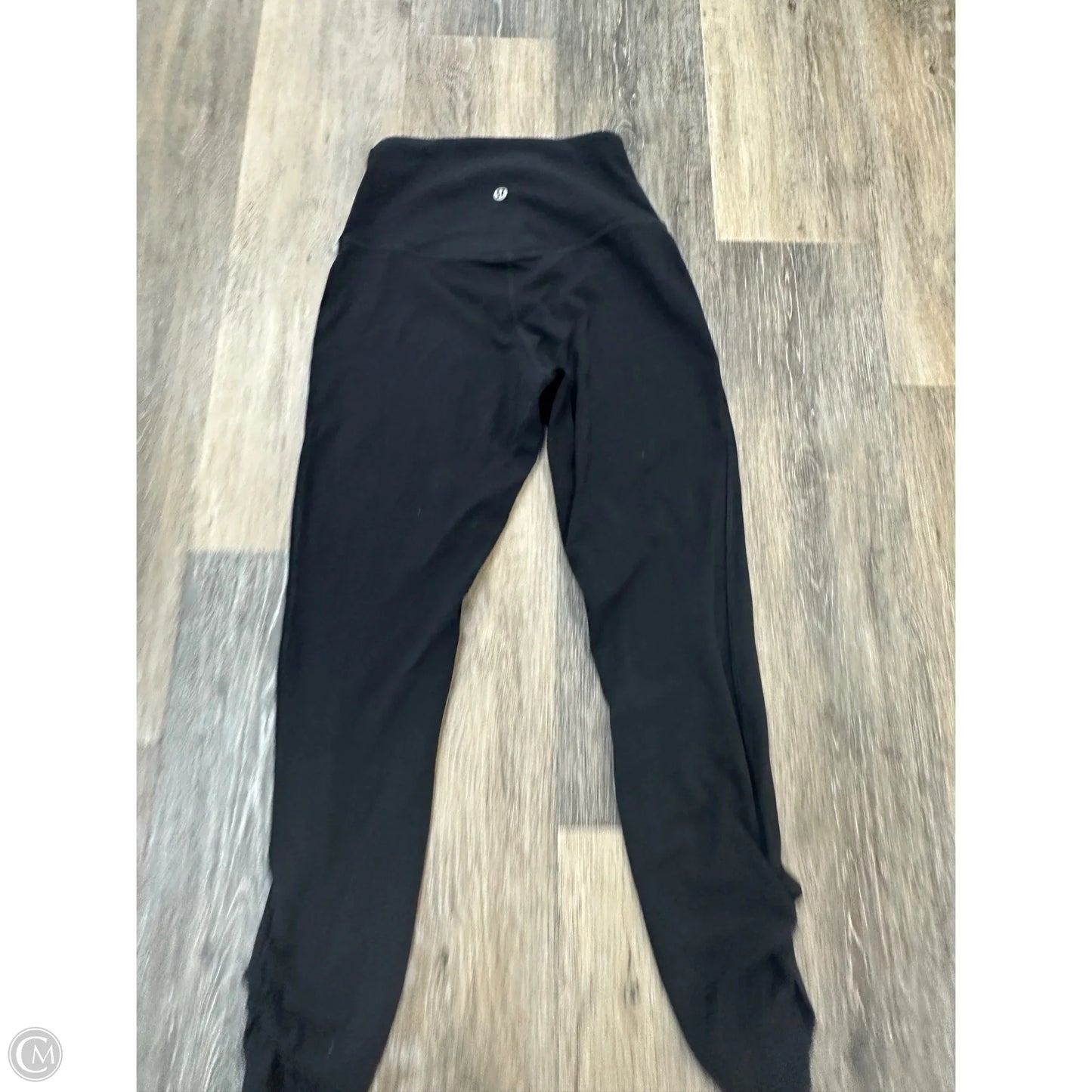 Athletic Pants By Lululemon In Black, Size: 4