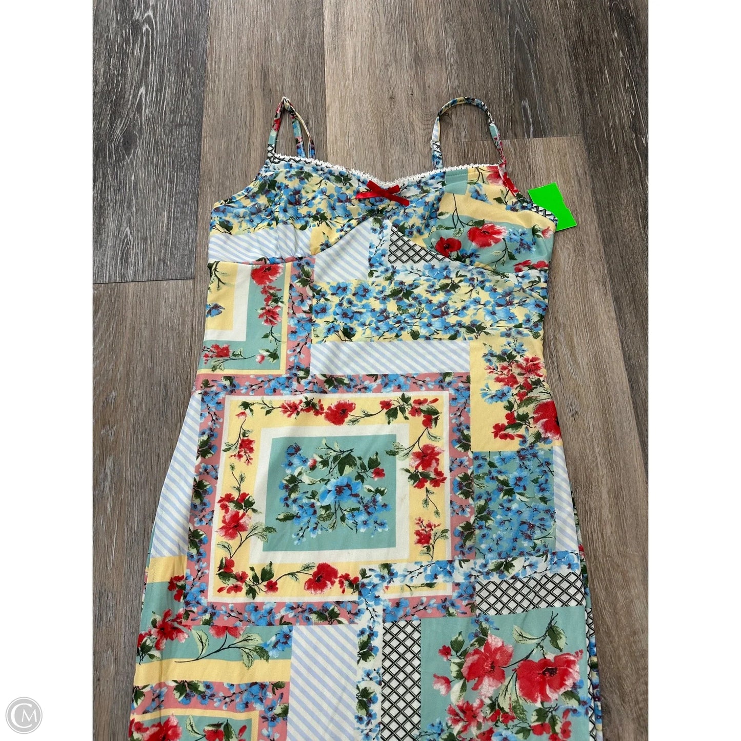 Dress Party Long By Thirty Thirty LA In Floral Print, Size: L