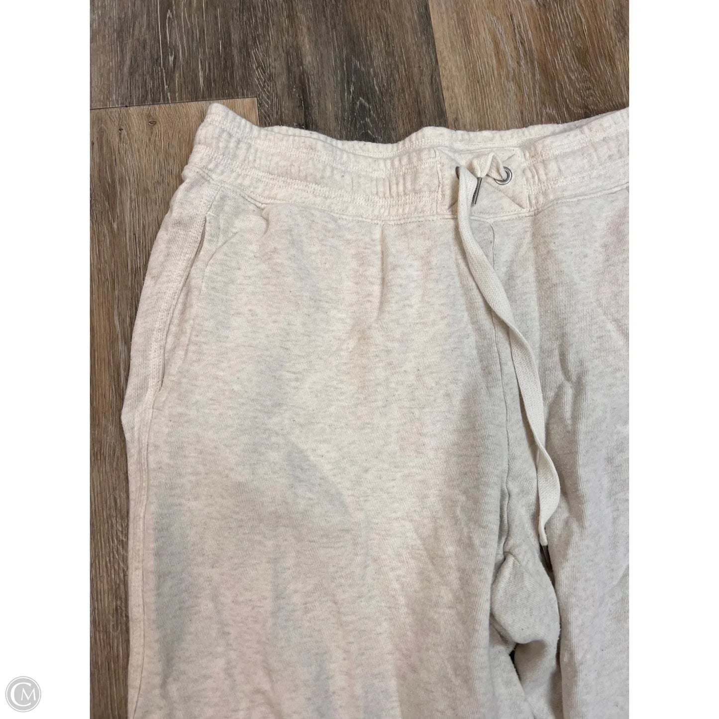 Athletic Pants By Aerie In Cream, Size: L