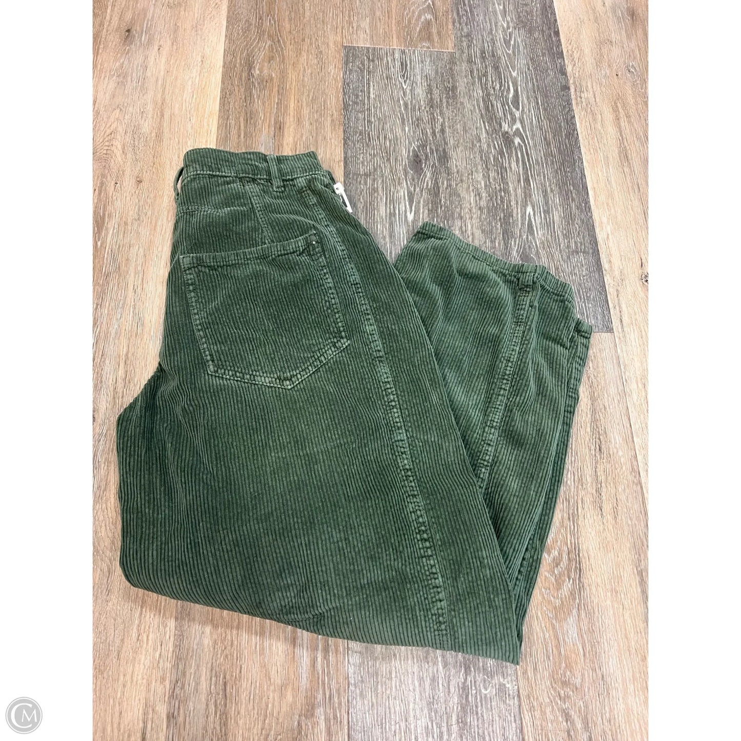 Pants Corduroy By We The Free In Green, Size: 1/25