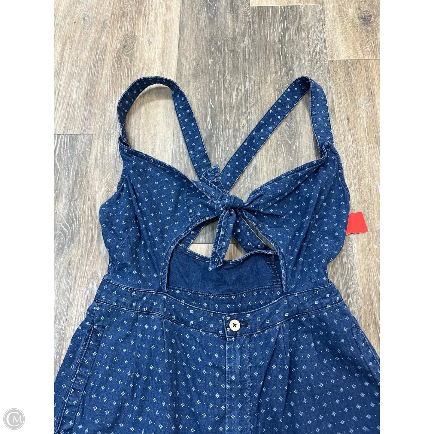 Romper By Free People In Blue Denim, Size: M