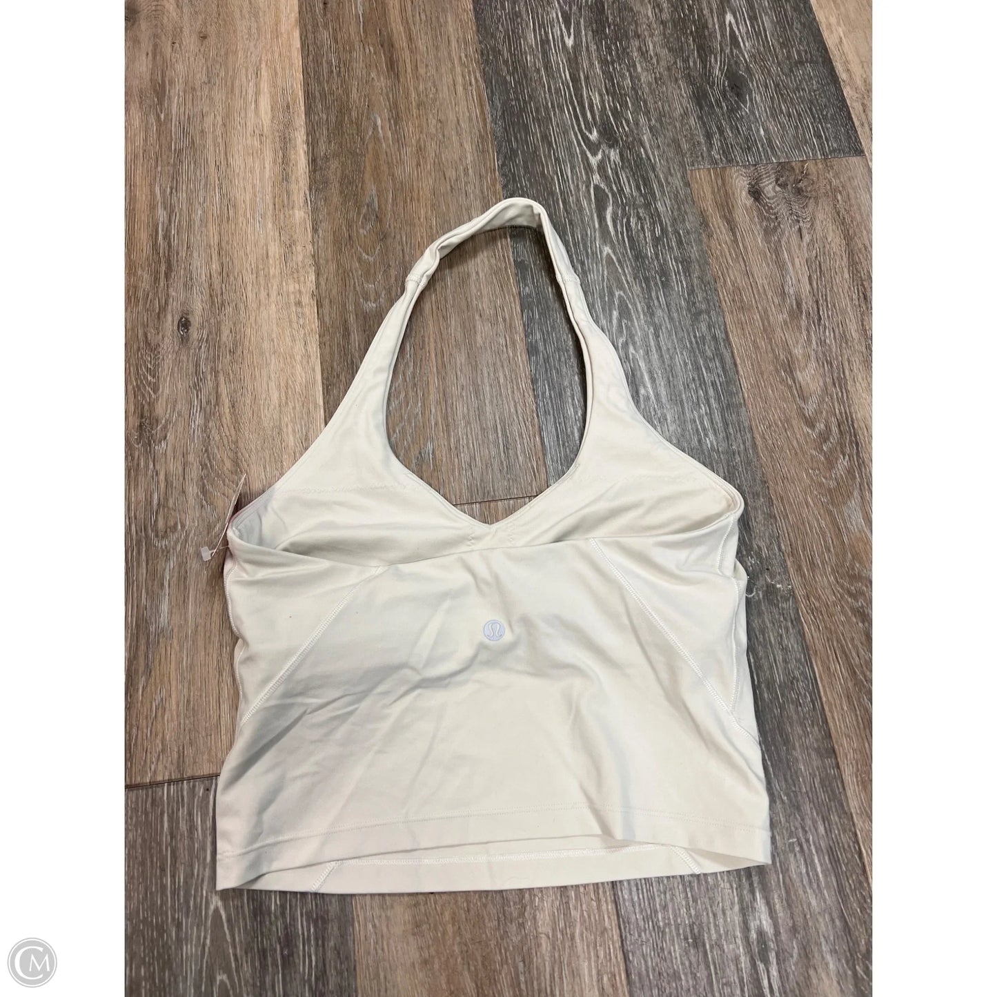 Athletic Tank Top By Lululemon In Cream, Size: 6