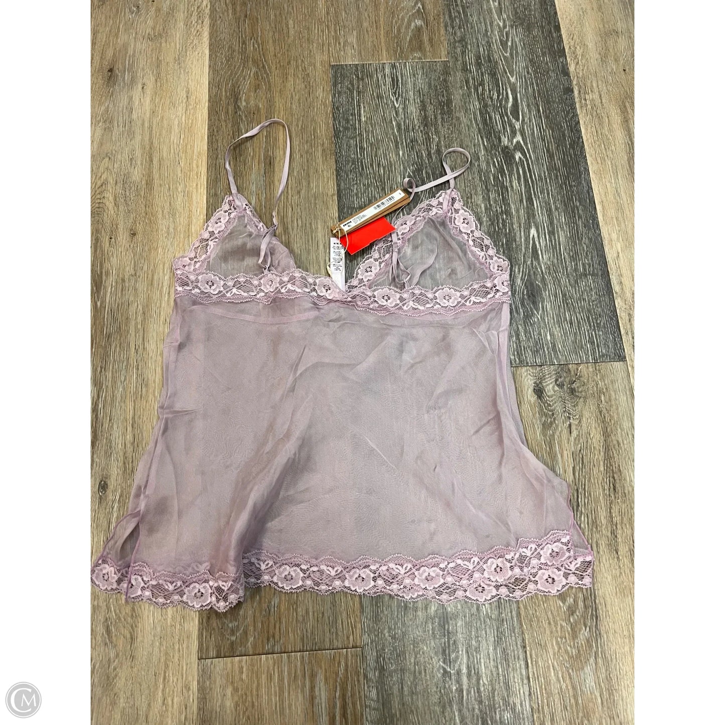 Top Sleeveless By Skims In Purple, Size: M