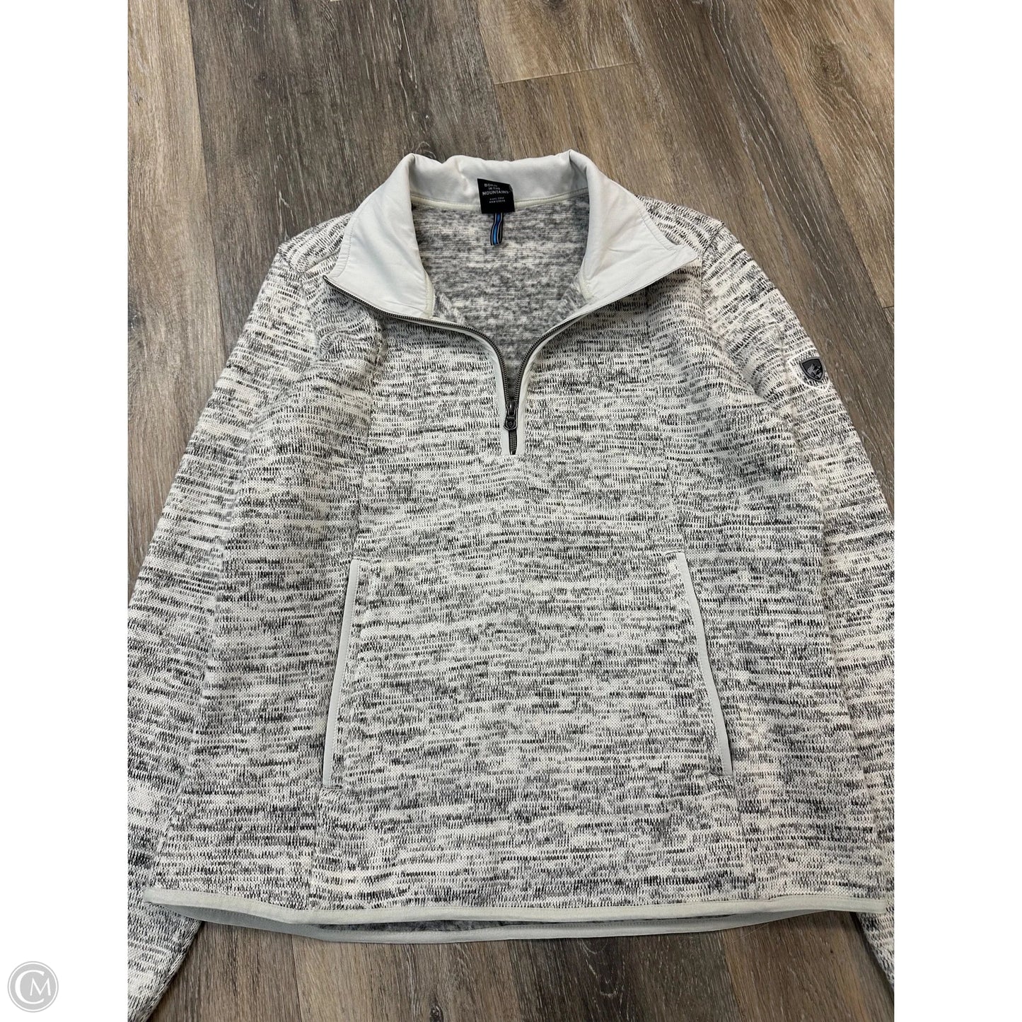 Athletic Sweatshirt Collar By Kuhl In Tan, Size: M