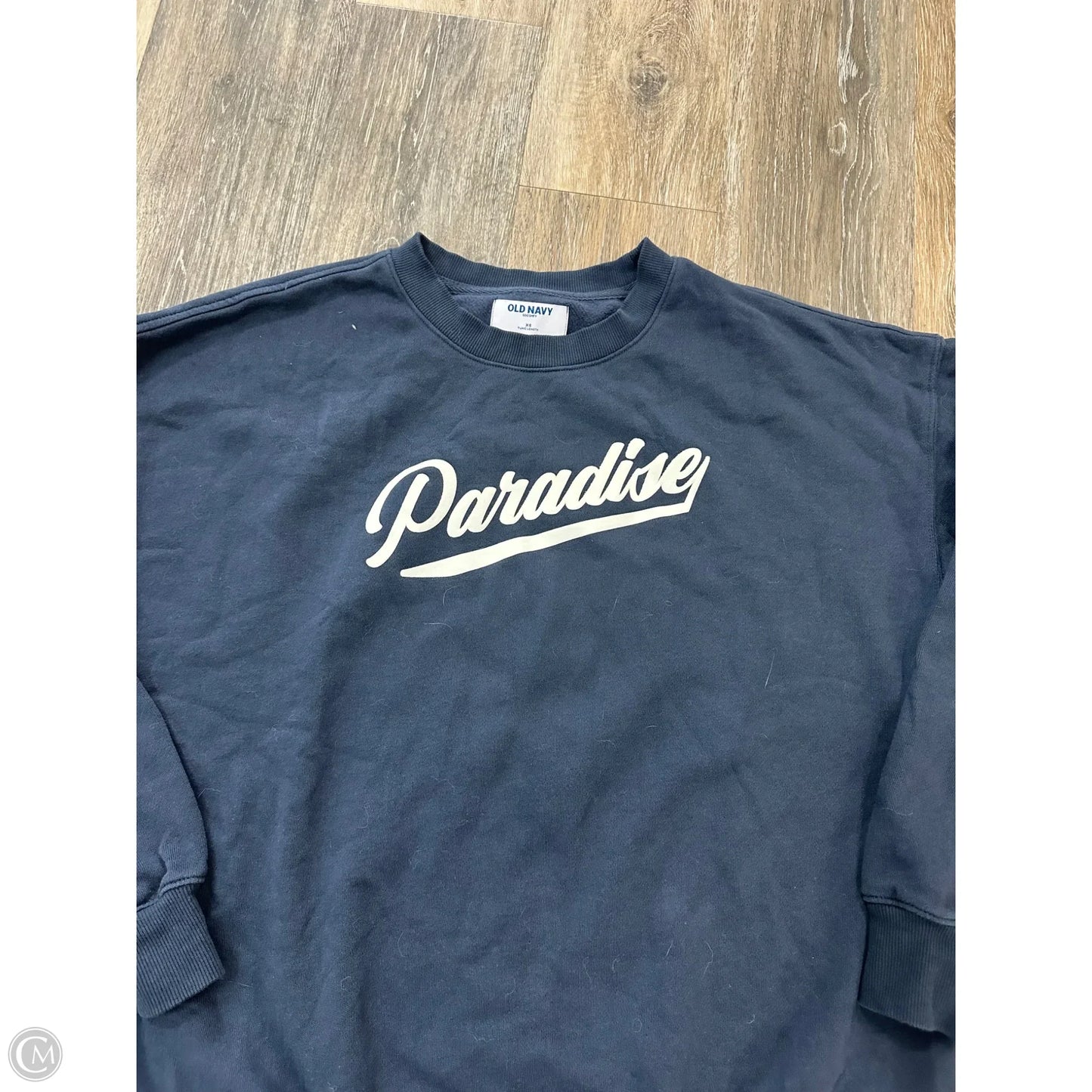 Sweatshirt Crewneck By Old Navy In Navy, Size: Xs