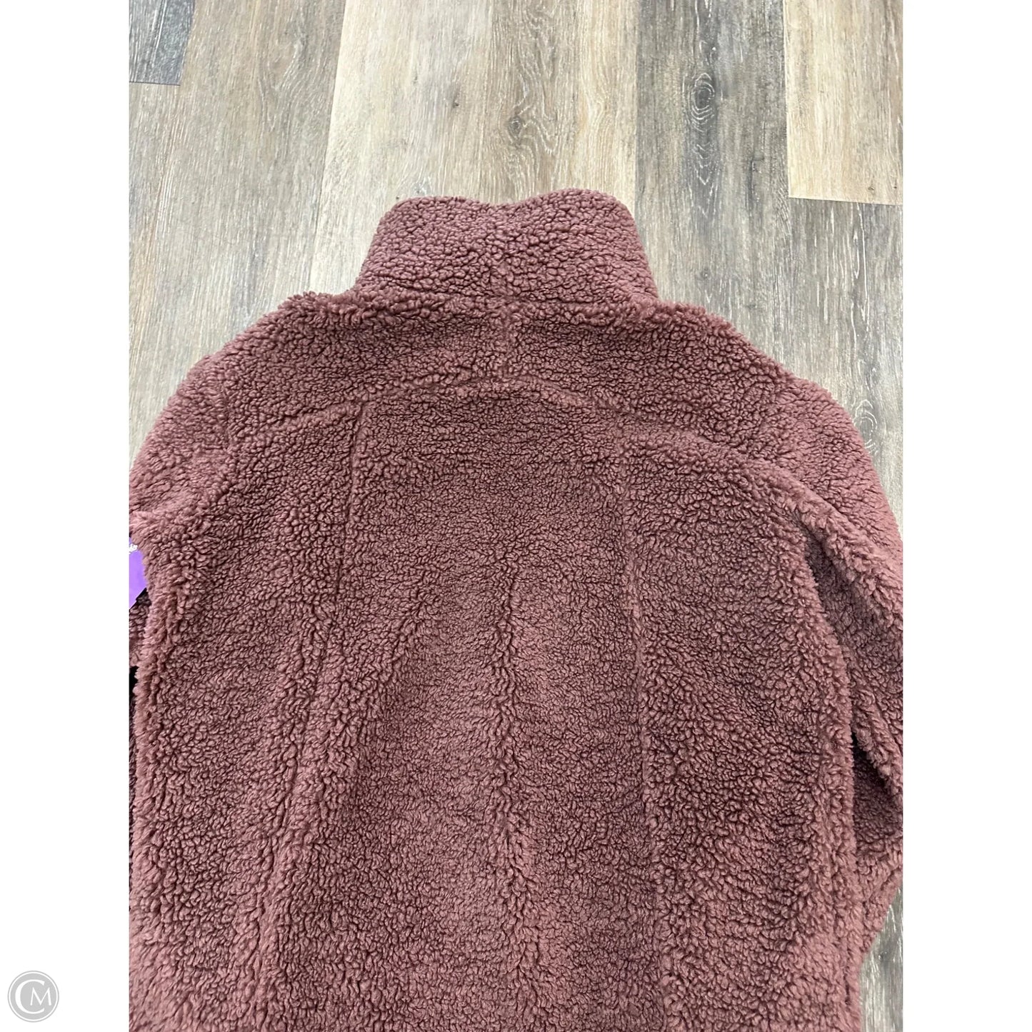 Athletic Jacket By Lululemon In Maroon, Size: 6