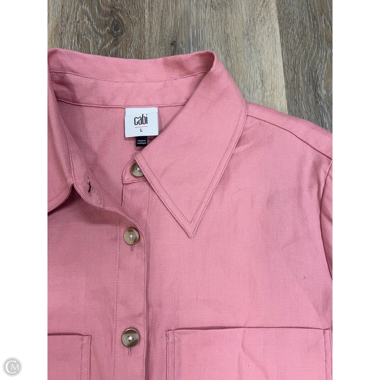 Jacket Other By Cabi In Pink, Size: L