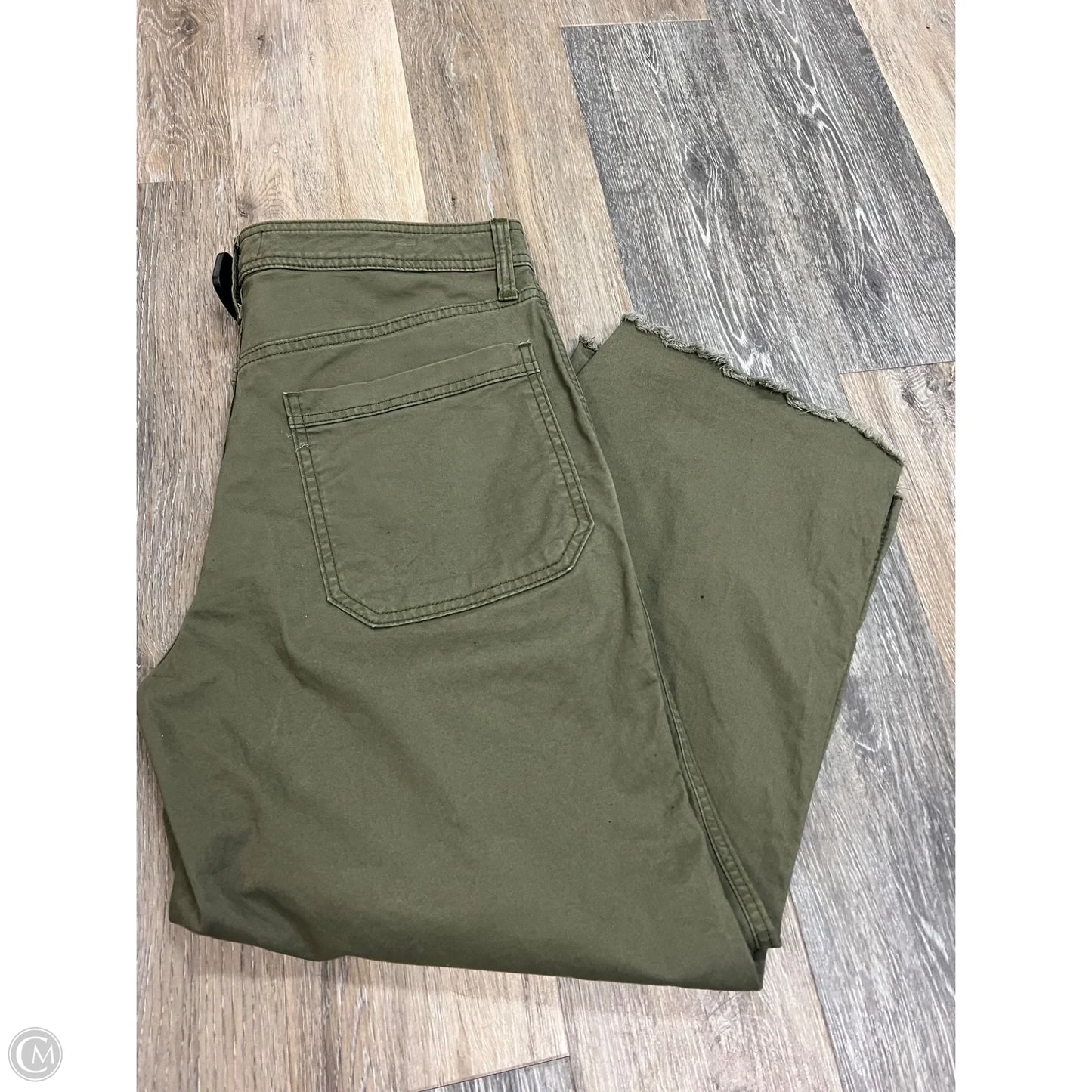 Pants Wide Leg By Banana Republic In Green, Size: 12