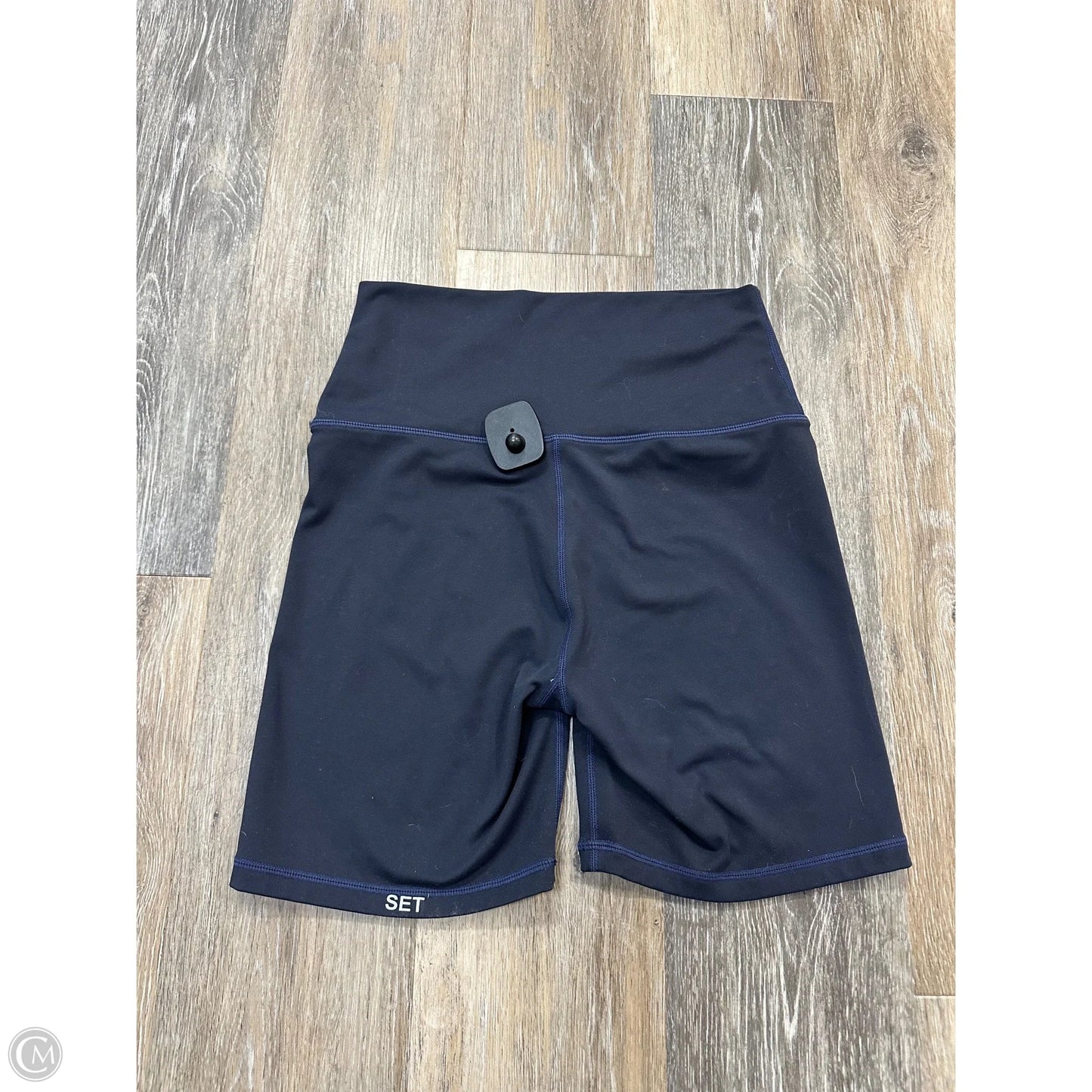 Athletic Shorts By Set Active In Grey, Size: M