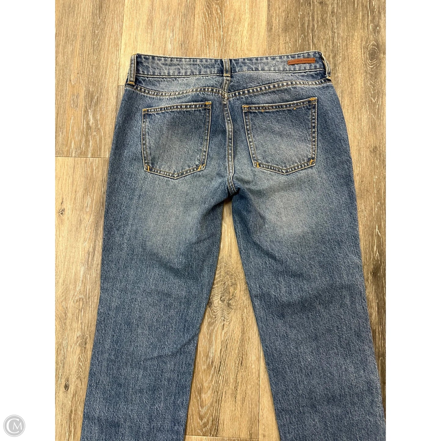 Jeans Straight By Pilcro In Blue Denim, Size: 2