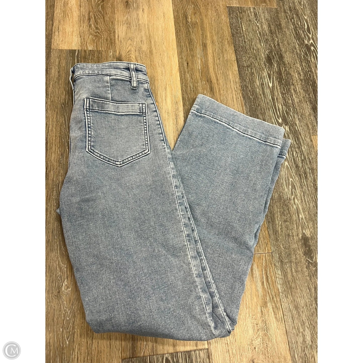 Jeans Straight By Faherty In Blue Denim, Size: 4