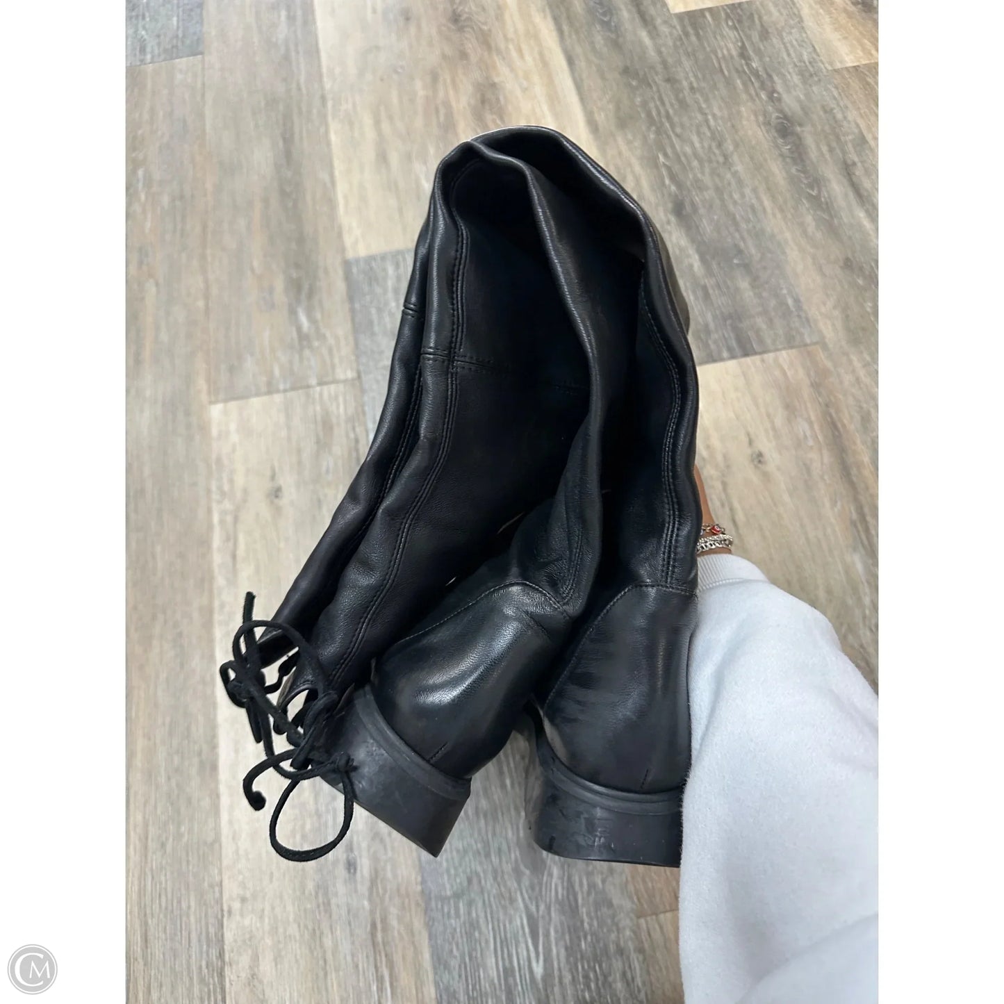 Boots Designer By Stuart Weitzman In Black, Size: 11