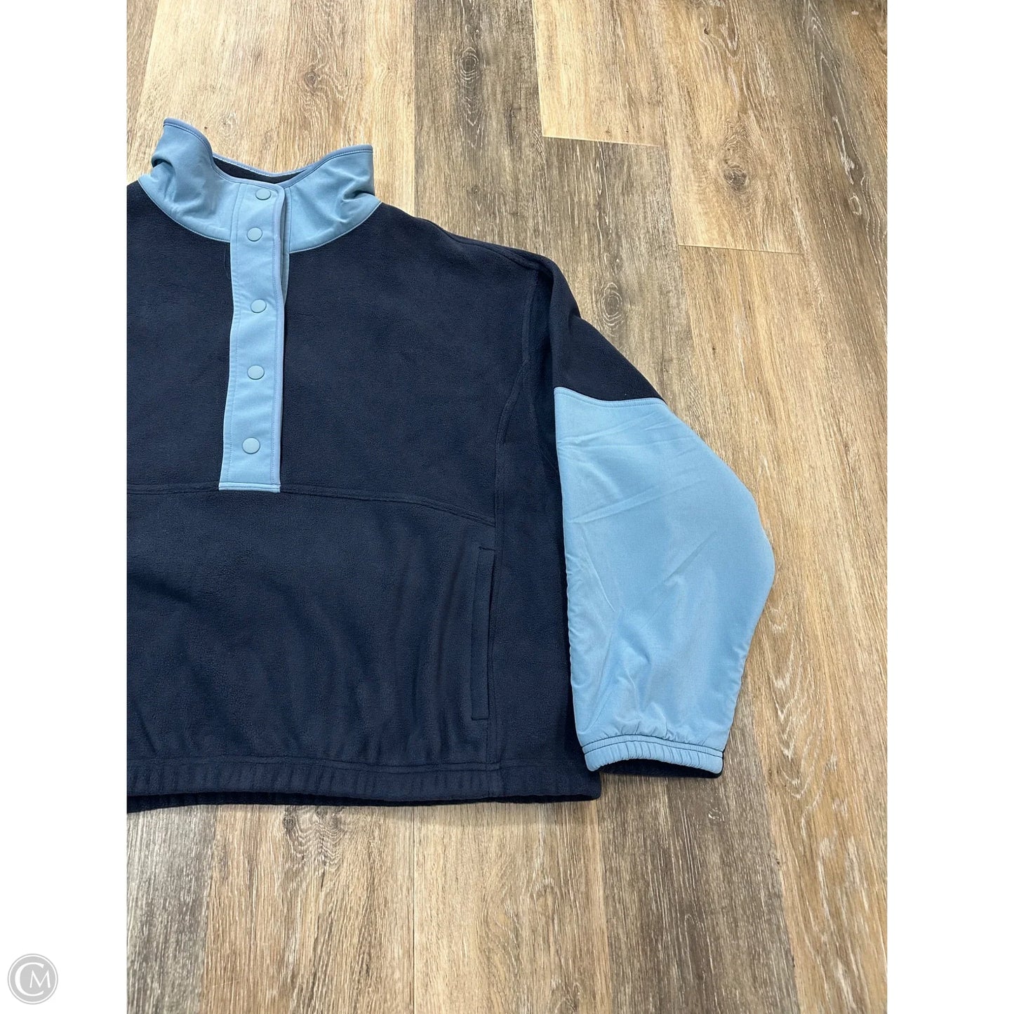 Athletic Sweatshirt Collar By Athleta In Blue, Size: Xl