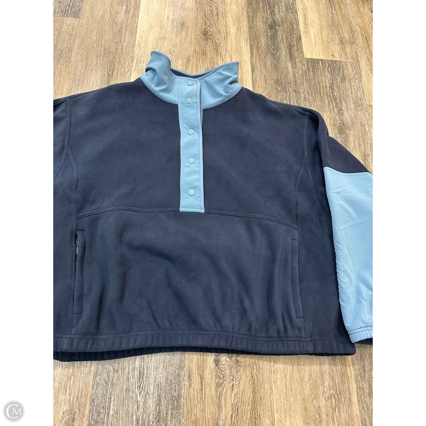 Athletic Sweatshirt Collar By Athleta In Blue, Size: Xl
