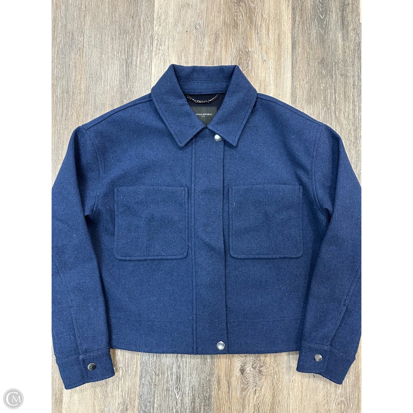 Jacket Other By Banana Republic In Blue, Size: Xxs