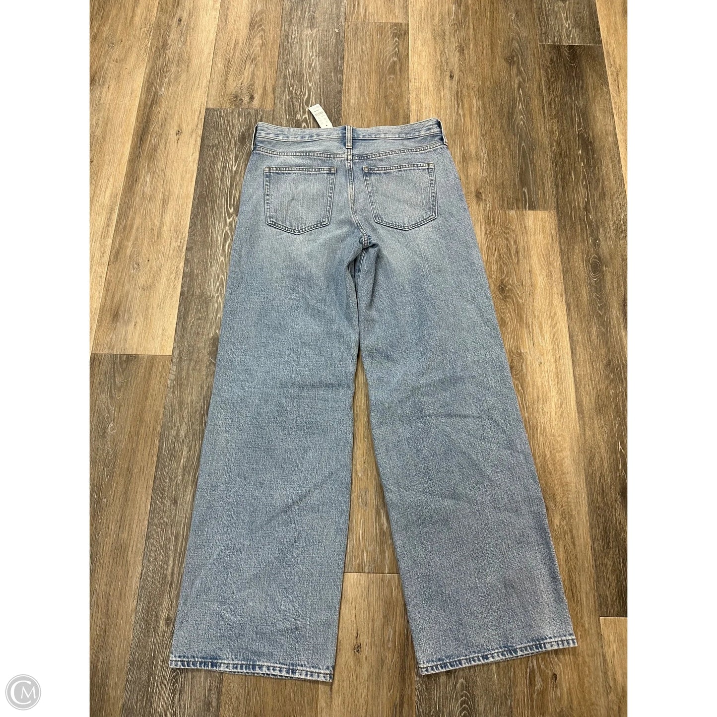 -Jeans Straight By J. Crew In Blue Denim, Size: 2