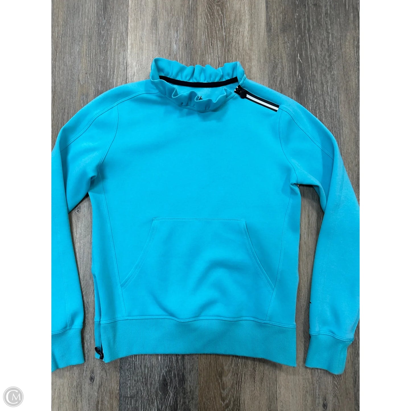 Athletic Sweatshirt Crewneck By Tail In Blue, Size: S