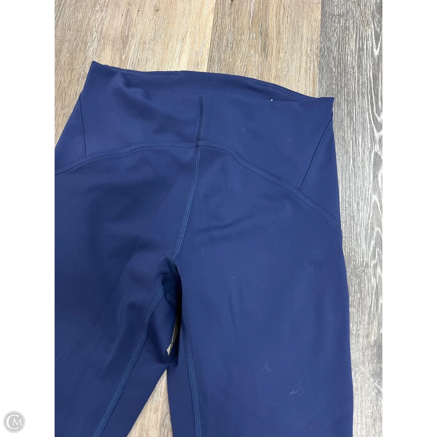 Athletic Leggings By Lululemon In Blue, Size: 8
