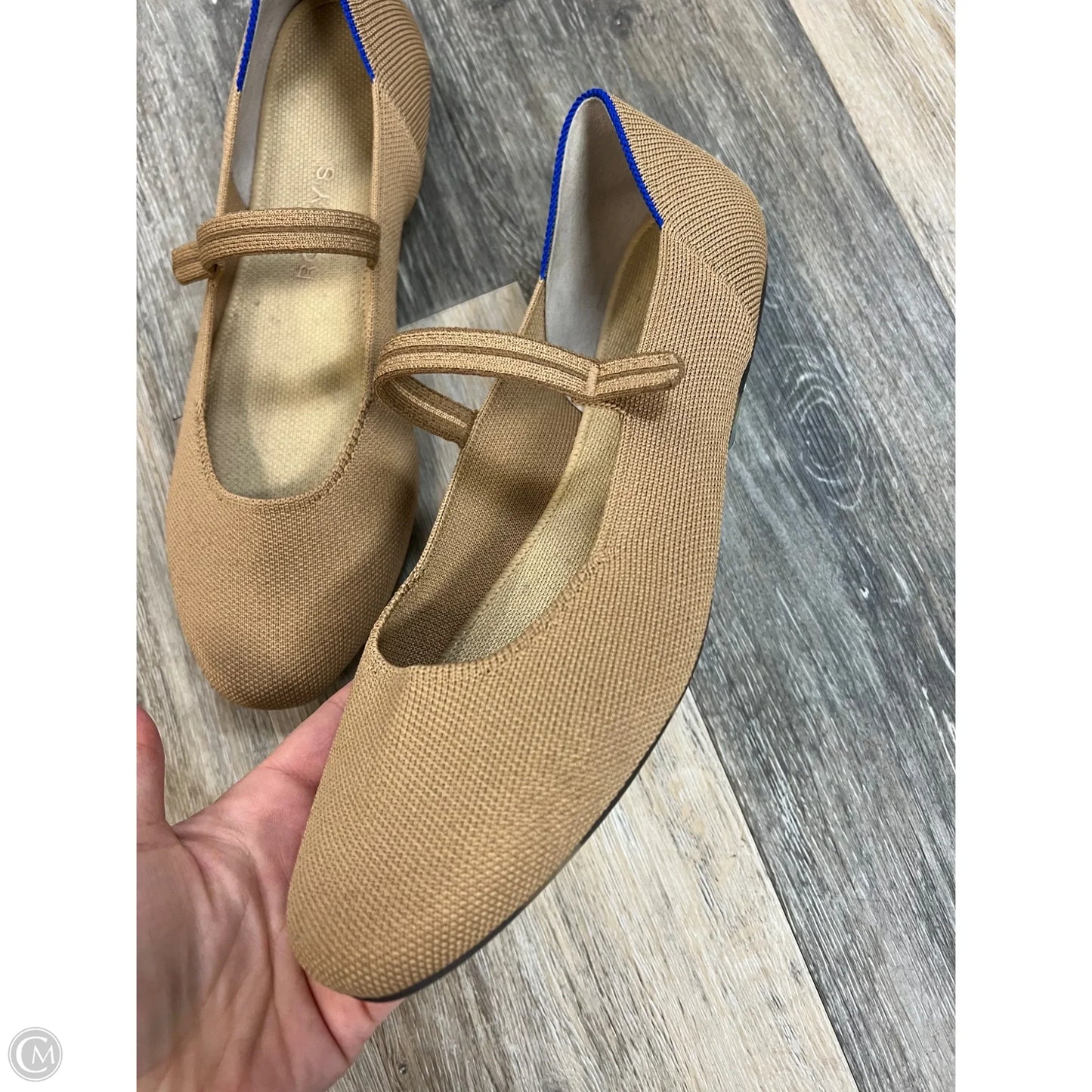 Shoes Flats By Rothys In Tan, Size: 11.5