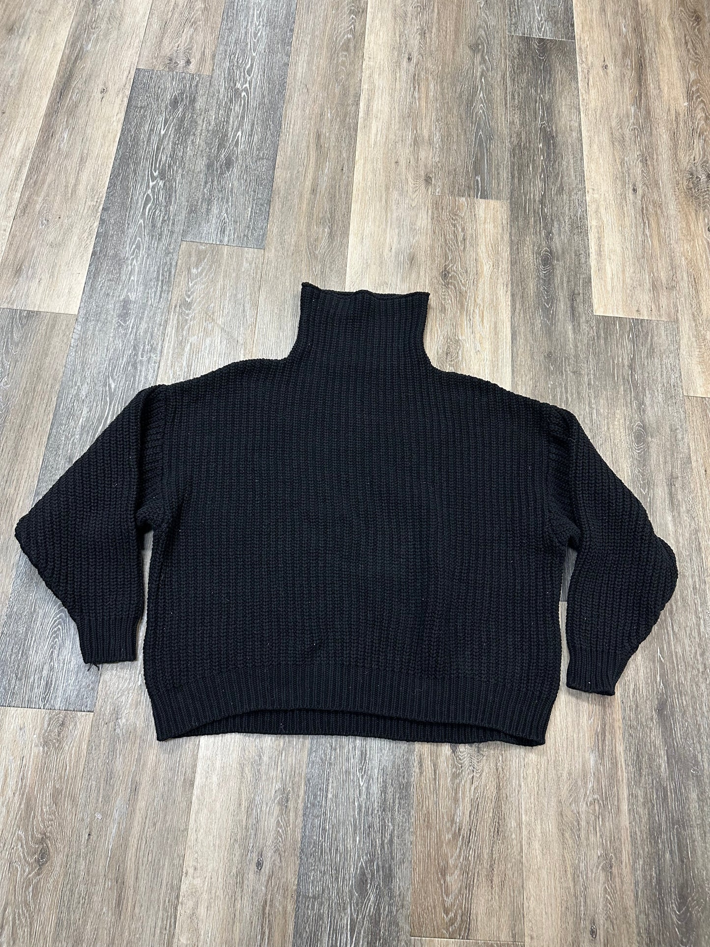 Sweater By Free People In Black, Size: Xs