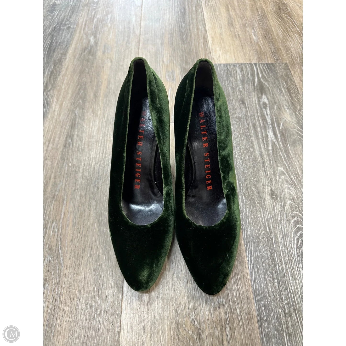 Shoes Heels Block By Walter Steiger In Green, Size: 8.5