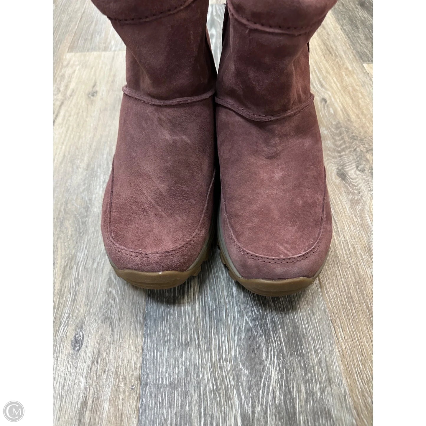 Boots Snow By Merrell In Maroon, Size: 9