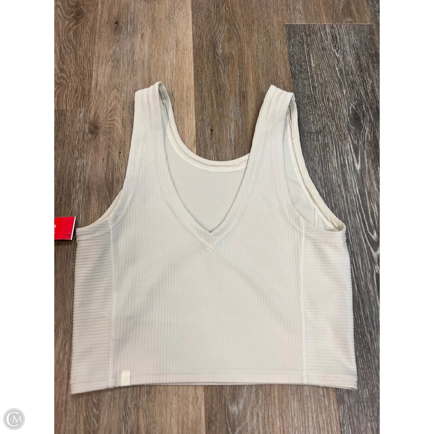 Athletic Tank Top By Lululemon In Cream, Size: 4