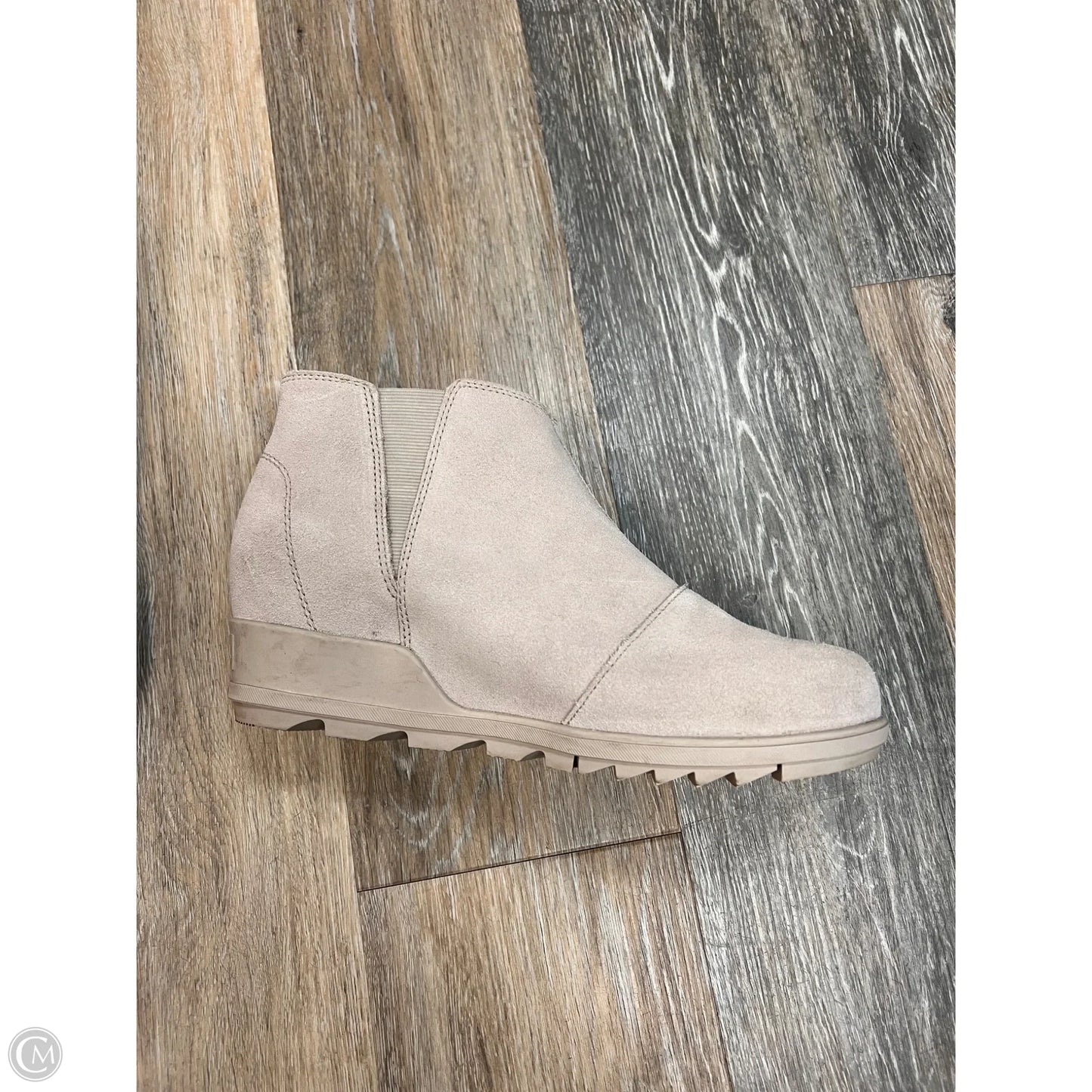 Boots Ankle Heels By Sorel In Grey, Size: 11