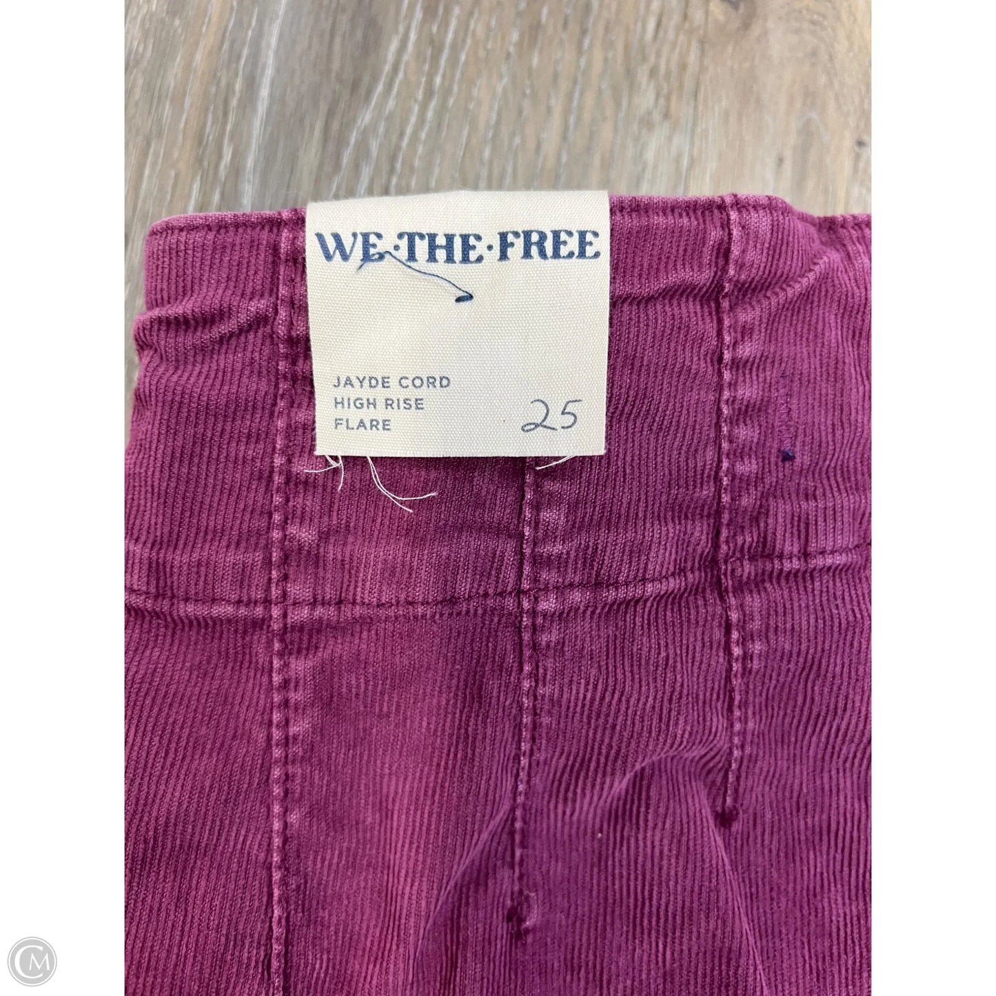 Pants Corduroy By We The Free In Purple, Size: 1/25