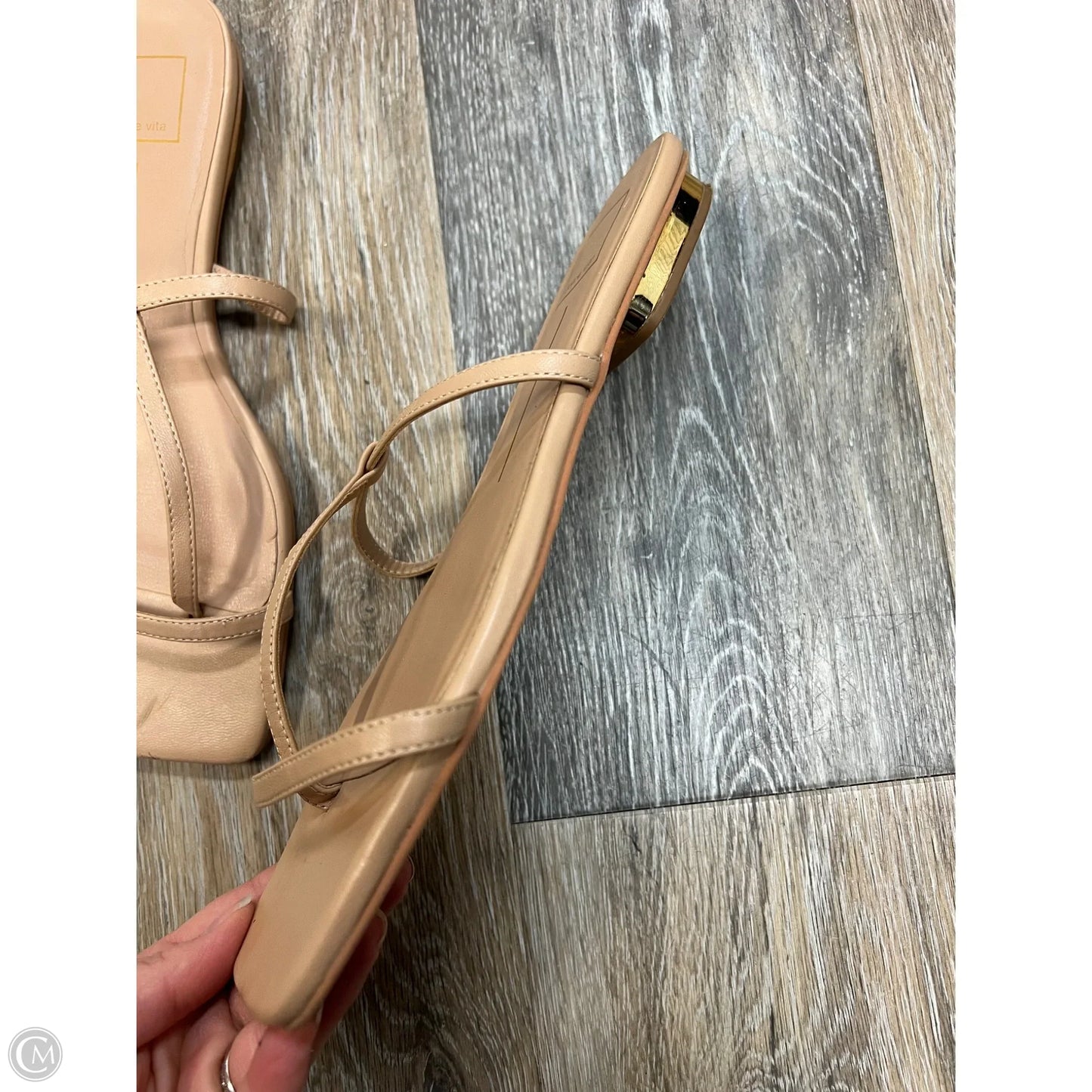 Sandals Flats By Dolce Vita In Tan, Size: 9.5
