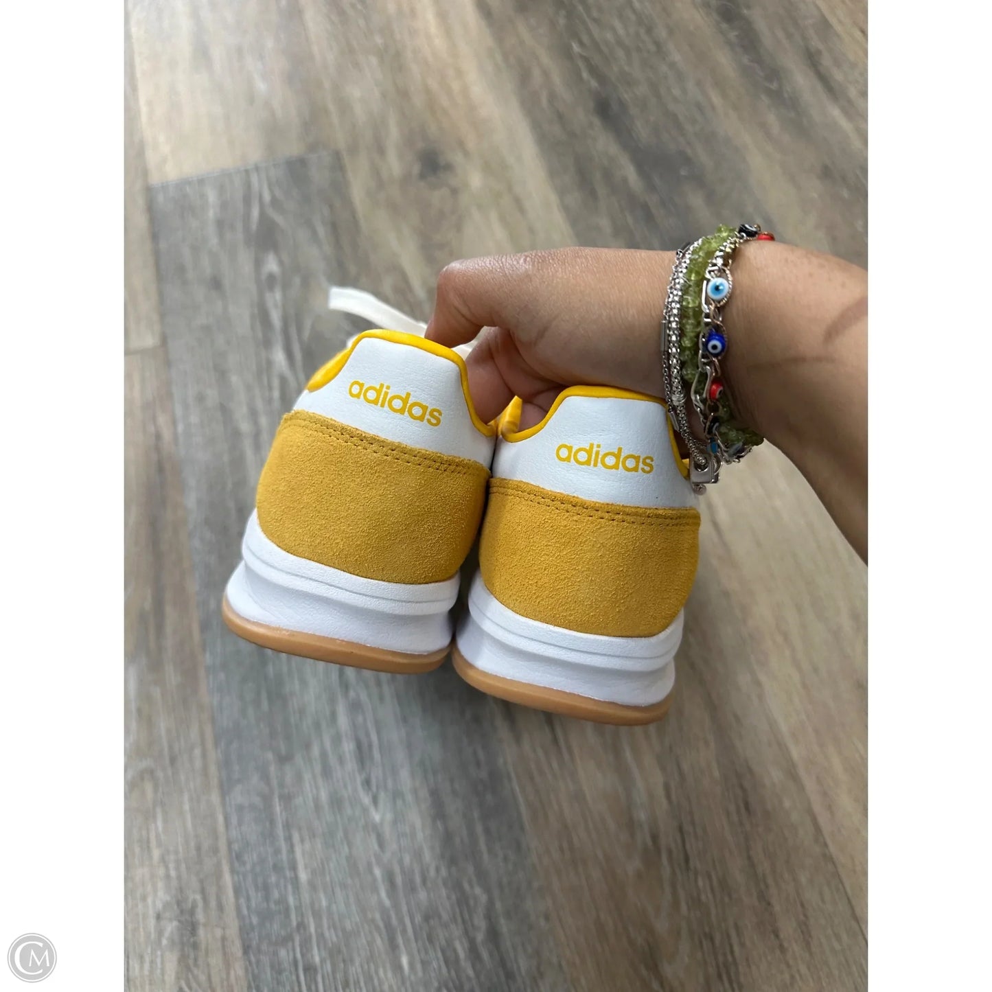 Shoes Athletic By Adidas In Yellow, Size: 8.5