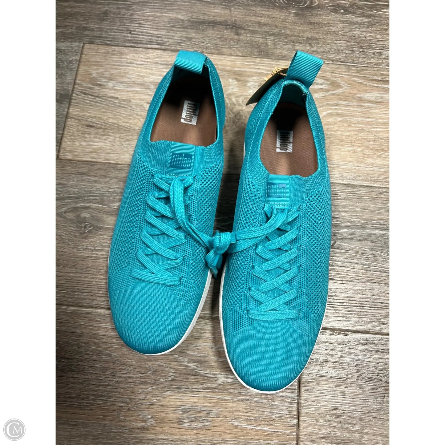Shoes Athletic By Fitflop In Teal, Size: 9