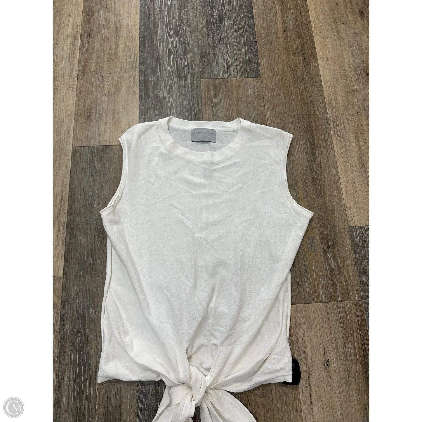 Top Sleeveless By Modern Citizen In White, Size: Xl