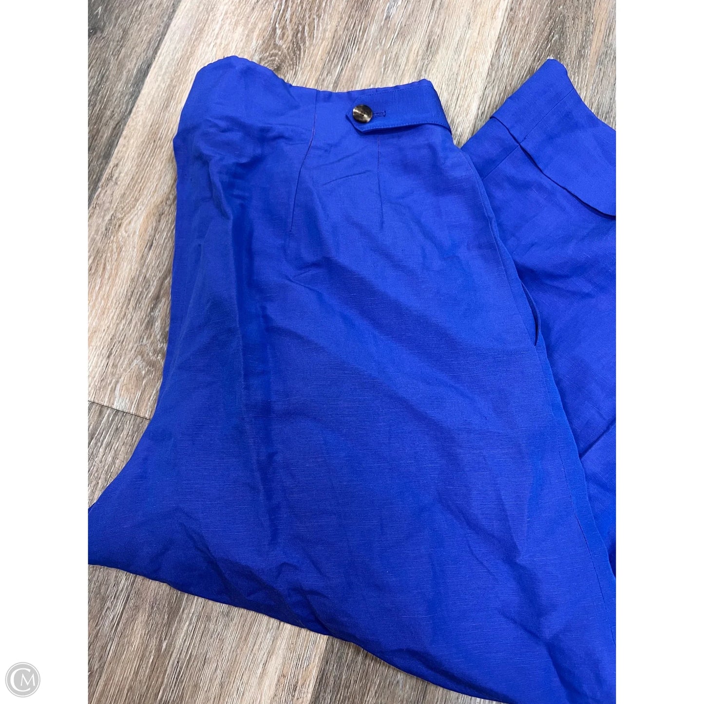 Pants Designer By Lafayette 148 In Blue, Size: 12